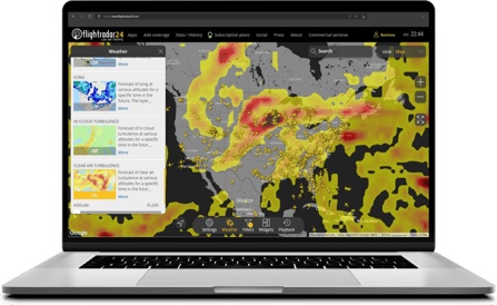 exemple de données provenant d'une interface api météo avec baron