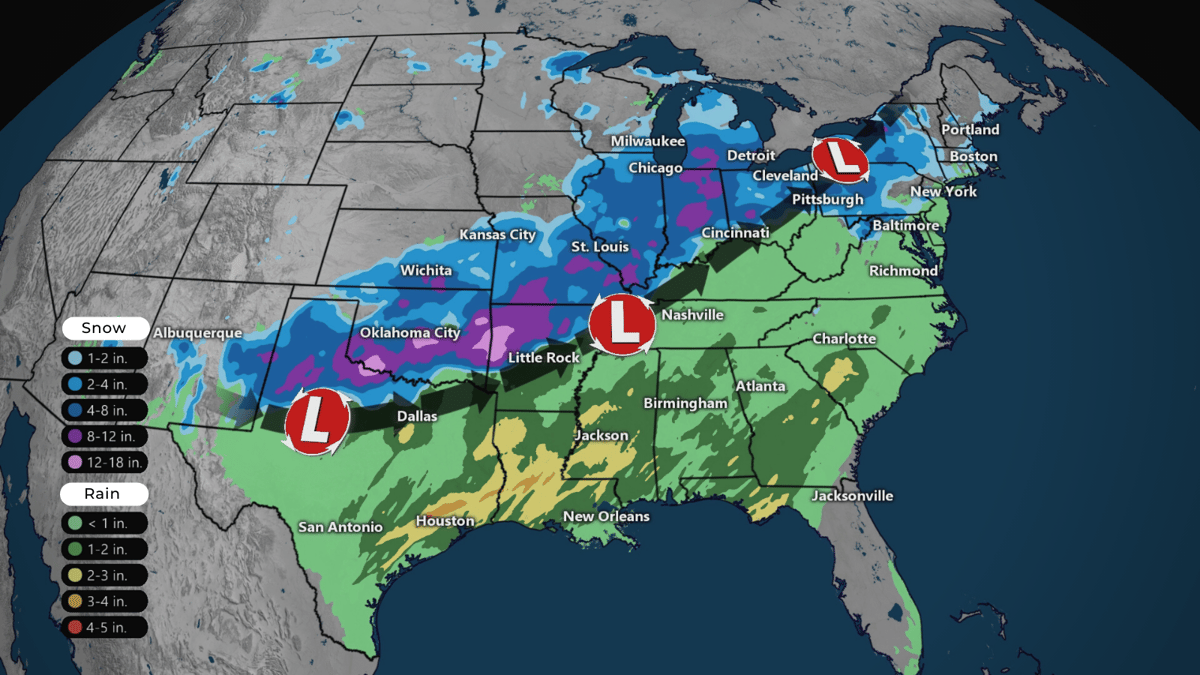 Récapitulatif de la tempête hivernale