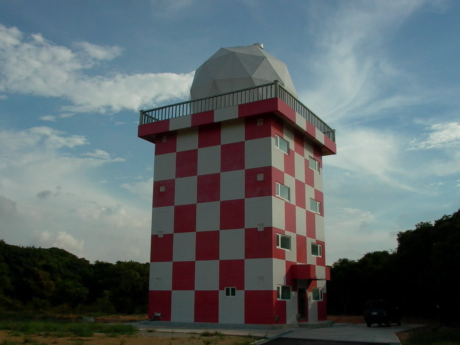 Le radar Baron qui dessert l'aéroport de Taïwan depuis plus de 15 ans.